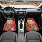 Rose day of the dead Skull Car Seat Cover car mat full set, skull seat cover mat for car, skull car mat, gothic skull mat seat cover for car