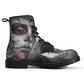 Sugar skull day of the dead girl leather boots, Candy skull girl boots men women Dia de los muertos skull girl boots shoes sugar skull boots