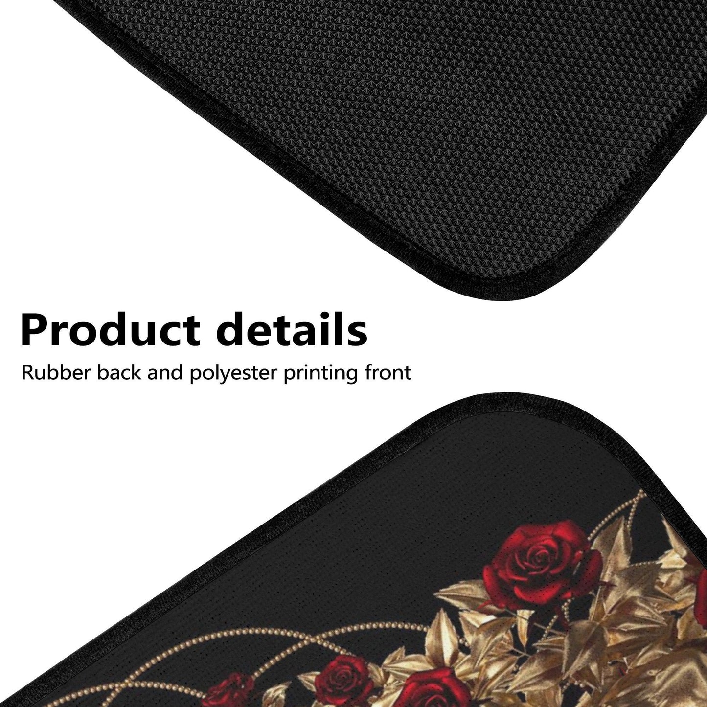 Sword Skull Seat Cover for car, rose skull rug seat cover for car, skull car seat cover mat Halloween skull car seat cover skull mat for car