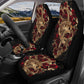 Sword Skull Seat Cover for car, rose skull rug seat cover for car, skull car seat cover mat Halloween skull car seat cover skull mat for car