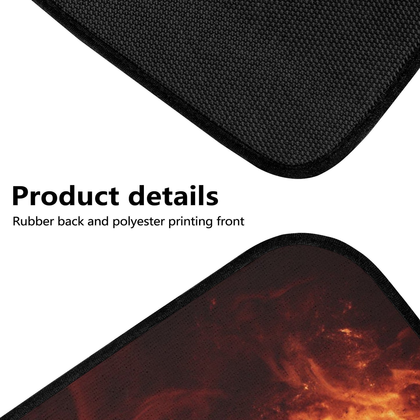 Fire Skull Seat Cover for car, Gothic rug mat for car Fire skull seat cover mat for car Gothic skull car seat cover, skull mat cover for car