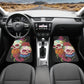 Sugar skull seat cover for car, Dia de los muertos skull Seat Covers mat for car, Candy skull car seat protector skull seat cover for car