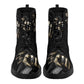 Grim reaper skull You're Next boots, Horror gothic boots, Halloween skull boots, Skeleton skull grim reaper leather punisher skull boots