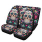 Dia de los muertos calaveras Car Seat Covers car mats, day of the dead car seat cover mats, sugar skull car accessories seat covers mats