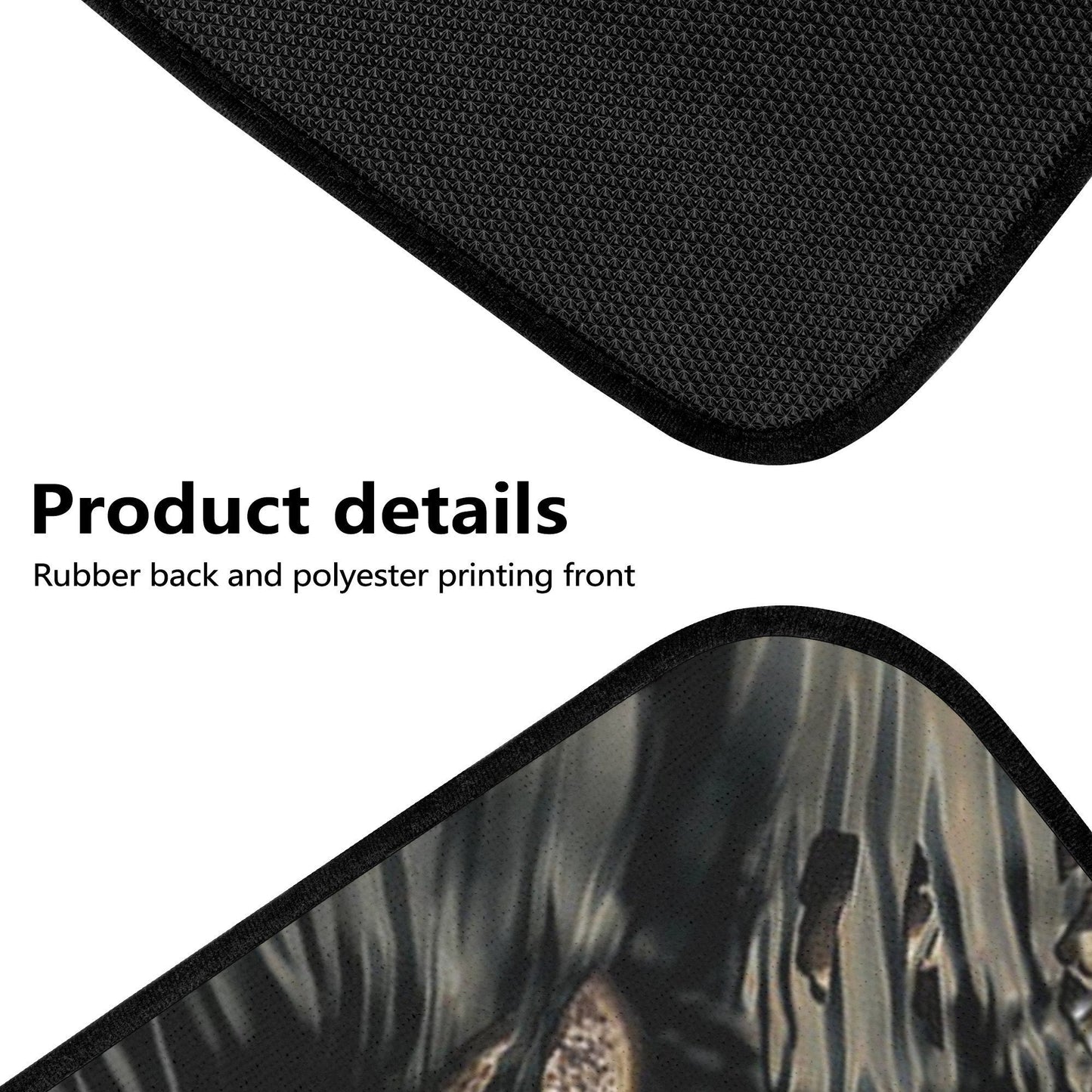 Horror skull seat cover for car, skull rug mat for car, Halloween skeleton car seat cover, Death ghost gothic skull car seat cover car mats