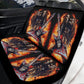 Skull Guitarist seat cover for car, grim reaper rug mat for car, Guitarist skeleton car seat cover ghost gothic skull car seat cover car mat
