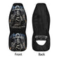 Gothic skull Car Seat Cover mat Grim reaper skull seat cover mat for car Halloween skull skeleton seat protector cover mat protector for car