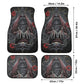 Ghost skull Car Seat Cover mat, Death skull seat cover mat for car Halloween skull skeleton seat cover, skull car mat, skull seat cover car