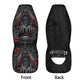 Ghost skull Car Seat Cover mat, Death skull seat cover mat for car Halloween skull skeleton seat cover, skull car mat, skull seat cover car
