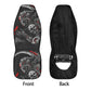Halloween skull Car Seat Cover mat, Gothic skull seat cover mat for car Grim reaper skull seat cover skull car mat, skull seat cover for car