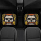 Gothic Car Seat Cover skull car mat, Halloween skull seat cover mat for car skeleton seat protector cover mat for car, horror car seat cover