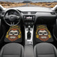 Gothic Car Seat Cover skull car mat, Halloween skull seat cover mat for car skeleton seat protector cover mat for car, horror car seat cover