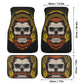 Gothic Car Seat Cover skull car mat, Halloween skull seat cover mat for car skeleton seat protector cover mat for car, horror car seat cover
