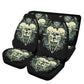Grim reaper Car Seat Cover skull car mat Halloween skull seat cover mat for car Death seat protector cover mat for car, ghost car seat cover