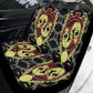 Grim reaper Car Seat Cover skull car mat Halloween skull seat cover mat for car Flaming skull seat cover mat for car, ghost car seat cover