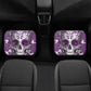 Candy skull seat cover for car, Day of the dead skull Seat Covers mat for car, skull seat cover rug mat for car, candy skull car seat covers