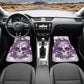 Candy skull seat cover for car, Day of the dead skull Seat Covers mat for car, skull seat cover rug mat for car, candy skull car seat covers