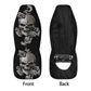 Floral skull car seat cover car mat, candy skull Seat Covers mat for car, skull seat cover rug mat for car, flower skull car seat cover mats