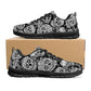 Sugar skull sneakers shoes, Candy skull running shoes, Day of the dead Mexican skull sneaker running shoes, sugar skull gothic running shoes