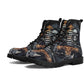 Grim reaper skull sword boots for men women shoes, Gothic skull boots for men women, skeleton men boots, Halloween Christmas leather boots