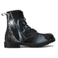 Grim reaper skull goth boots for men women shoes, Gothic skeleton boots for men women, Halloween men boots, Biker skull reaper leather boots