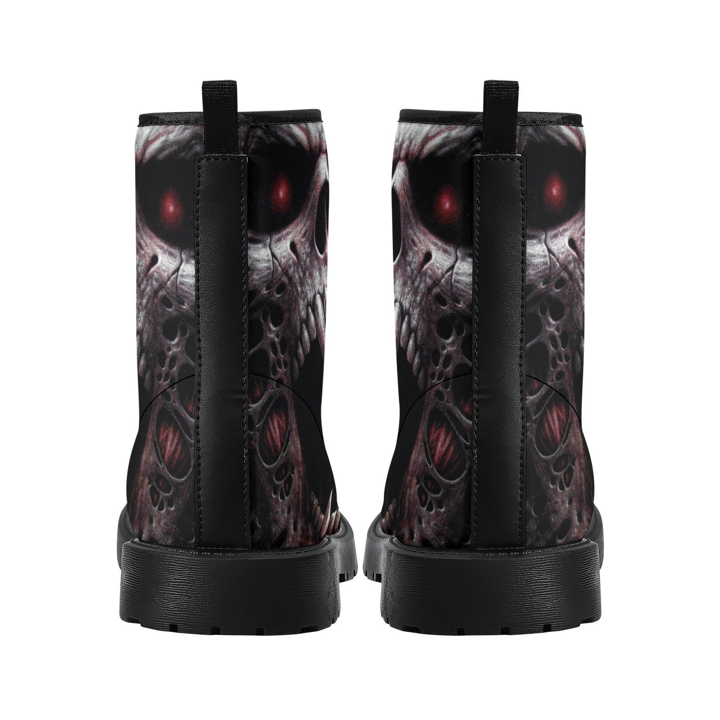 Gothic skull grim reaper boots for men women, Halloween skull gothic women boots skeleton boots, Death grim reaper leather skull boots shoes