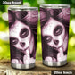 Day of the dead girl tumbler, sugar skull girl mug tumbler, Dia de los muertos  skull tumbler mug cup, candy skull gothic mug cup tumbler