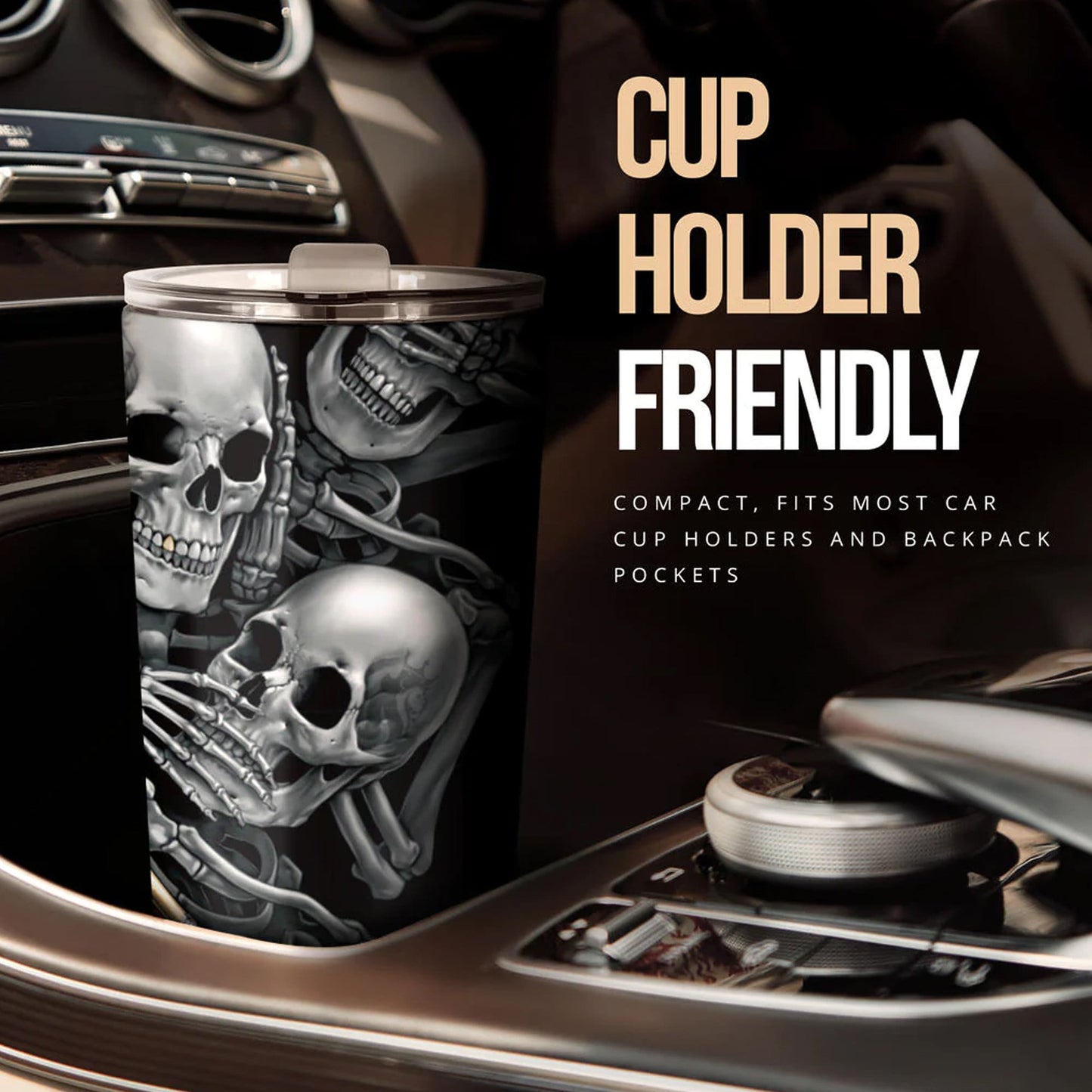 No see no hear no speak skull tumbler, Halloween cup mug tumbler, grim reaper skull tumbler mug cup, see no hear no speak no skull cup mug