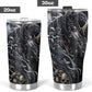 Horse skull tumbler, skull in fire cup mug tumblr skull travel tumbler Gothic skull mug tumbler Flaming skull mug grim reaper gothic mug cup