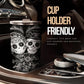 Sugar skull couple tumbler, Candy skull cat cup mug tumblr sugar skull love tumbler cup, skull mug tumbler day of the dead cat skull tumbler