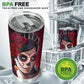 Day of the dead girl skull tumbler, Candy skull cup mug tumbler sugar skull girl tumbler cup Mexican skull day of the dead skull tumbler cup