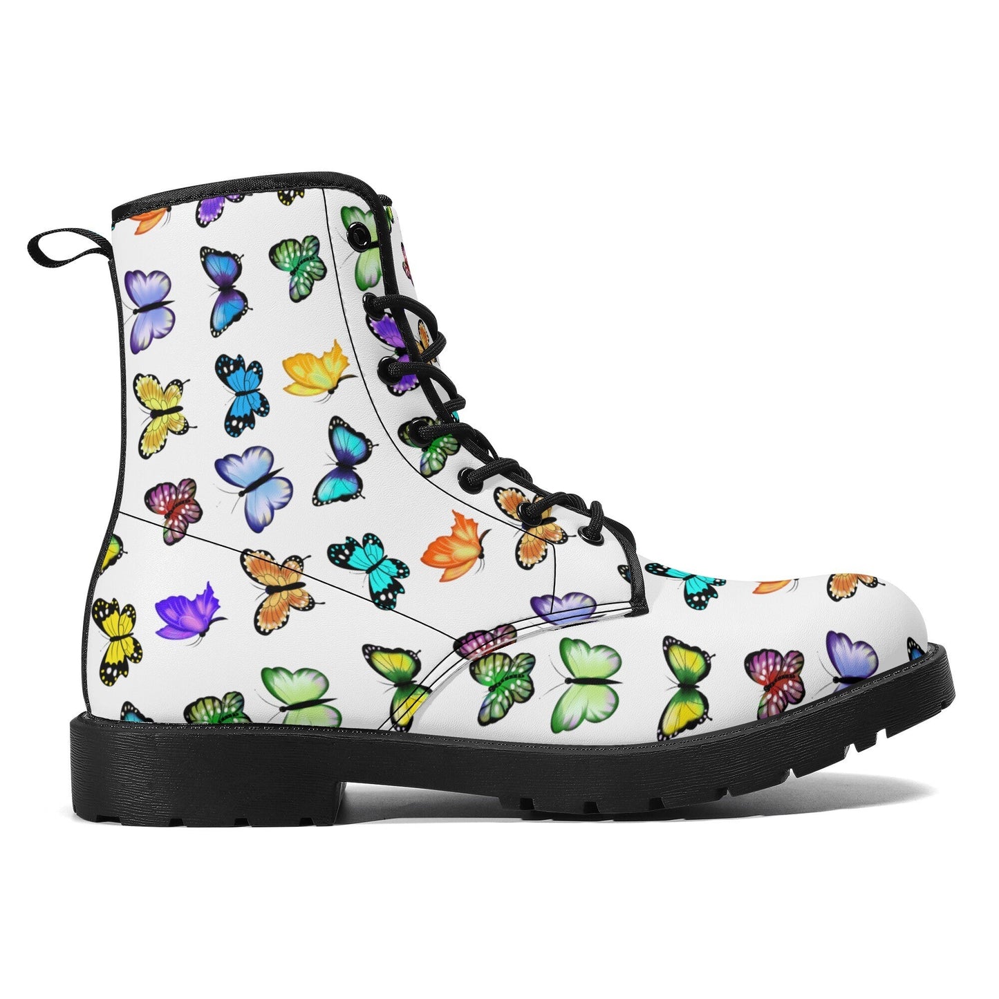 Floral boots for women men, butterfly pattern boots shoes, rose women boots shoes, boots for girls butterfly boots for women butterfly shoes