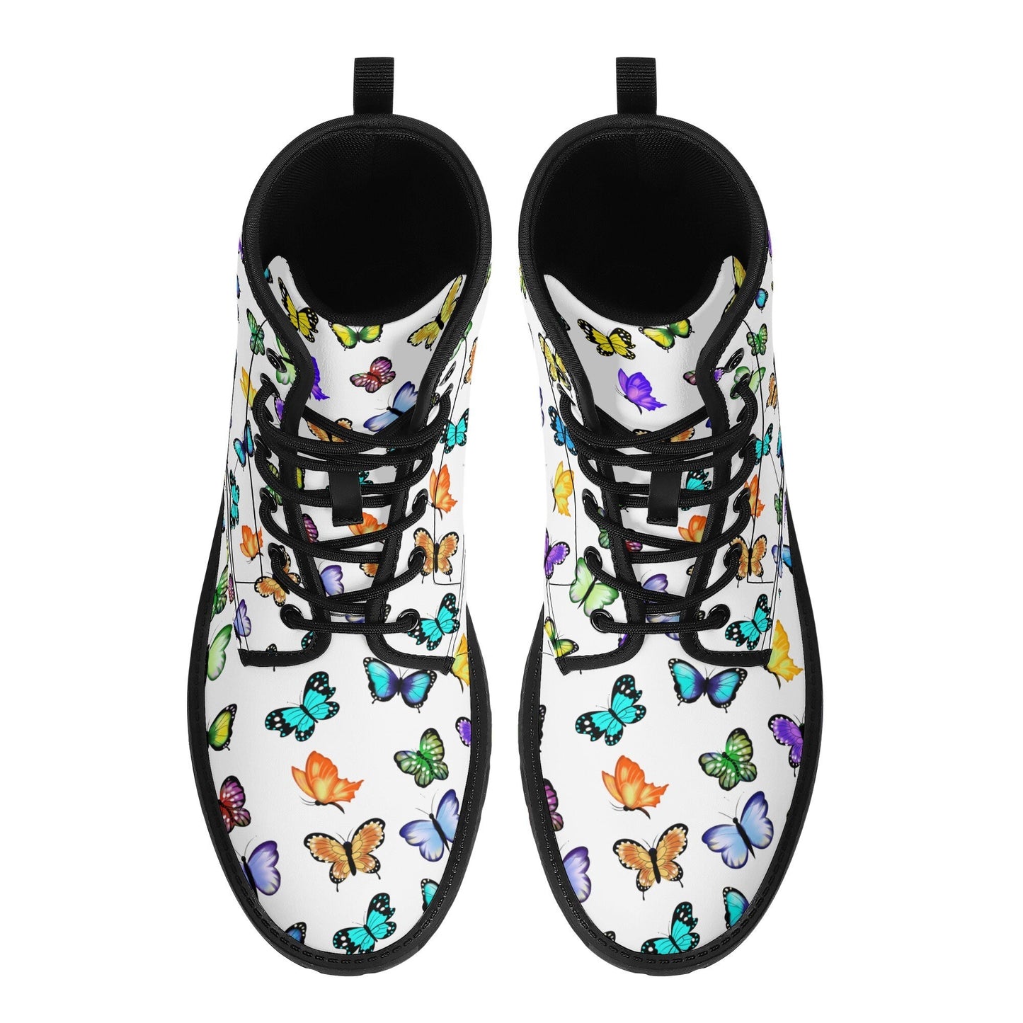 Floral boots for women men, butterfly pattern boots shoes, rose women boots shoes, boots for girls butterfly boots for women butterfly shoes