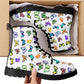 Floral boots for women men, butterfly pattern boots shoes, rose women boots shoes, boots for girls butterfly boots for women butterfly shoes