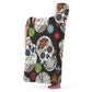 Dia de los muertos skull blanket hoodie, sugar skull hooded blanket adult, cinco de mayo skull christmas hooded blanket, sugar skull blanket