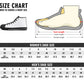 Grim reaper game over skull canvas shoes, reaper skull high top shoes biker skull shoes gift horror causual shoes biker skull high-top shoes