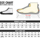 Biker skull high-top shoes, skull causual sneakers, flower skull canvas sneakers, grim reaper high-top shoes christmas skull canvas sneakers