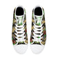 Flower skull causual shoes punisher skull canvas shoes death skull canvas sneakers floral skull shoes skull gothic shoes for her skull shoes