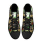 Flower skull causual shoes punisher skull canvas shoes death skull canvas sneakers floral skull shoes skull gothic shoes for her skull shoes