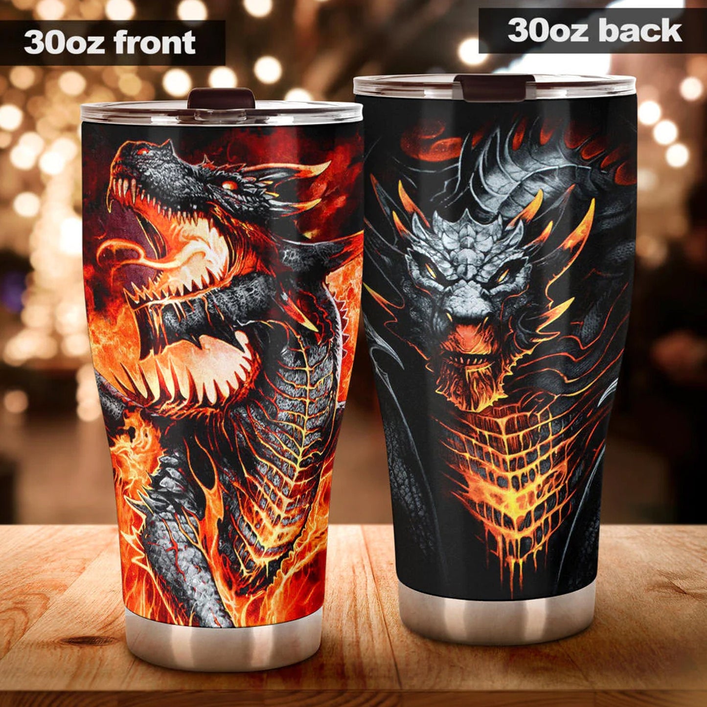 Dragon skull tumbler, Grim reaper skull cup mug, skull travel tumbler fire skull mug tumblr Halloween skeleton tumbler gothic mug cup tumblr