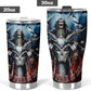 Biker skull tumbler cup, skull Halloween tumbler cup mug, Motorcycle skull mug tumbler skull reaper mug Christmas skull gothic tumbler cup