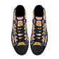 Sugar skull canvas shoes candy skull shoes gift, sugar skull girl causual sneakers candy skull sneakers gift, dia de los muertos skull shoes