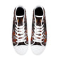 Flaming skull canvas sneakers, flame gothic skull shoes gift, Fire skull women shoes, rose skull canvas shoes, goth canvas shoes sneakers