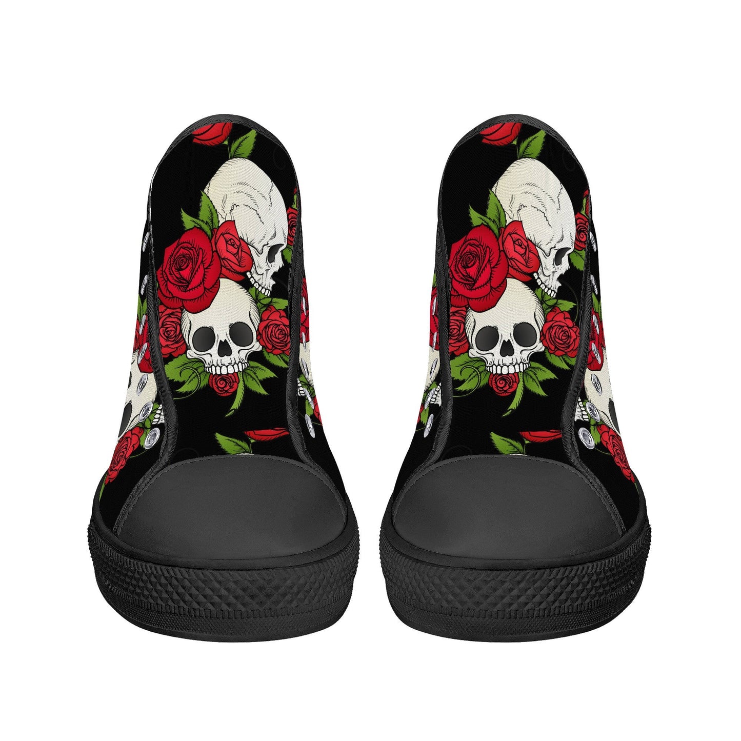 Floral skull shoes for him, punisher skull women sneakers skull causual sneakers biker skull shoes skeleton sneakers gift, death skull shoes