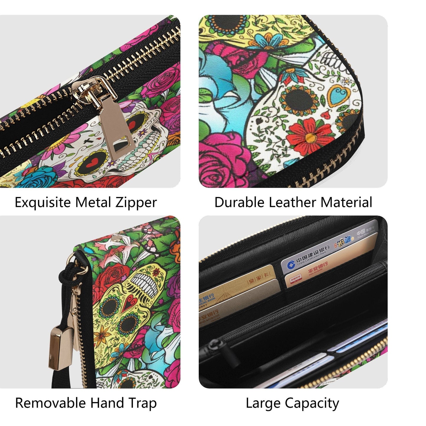 Mexican skull travel bag, dia de los muertos skull handbag, day of the dead tote bag, cinco de mayo skull shoulder bag, day of the dead bag