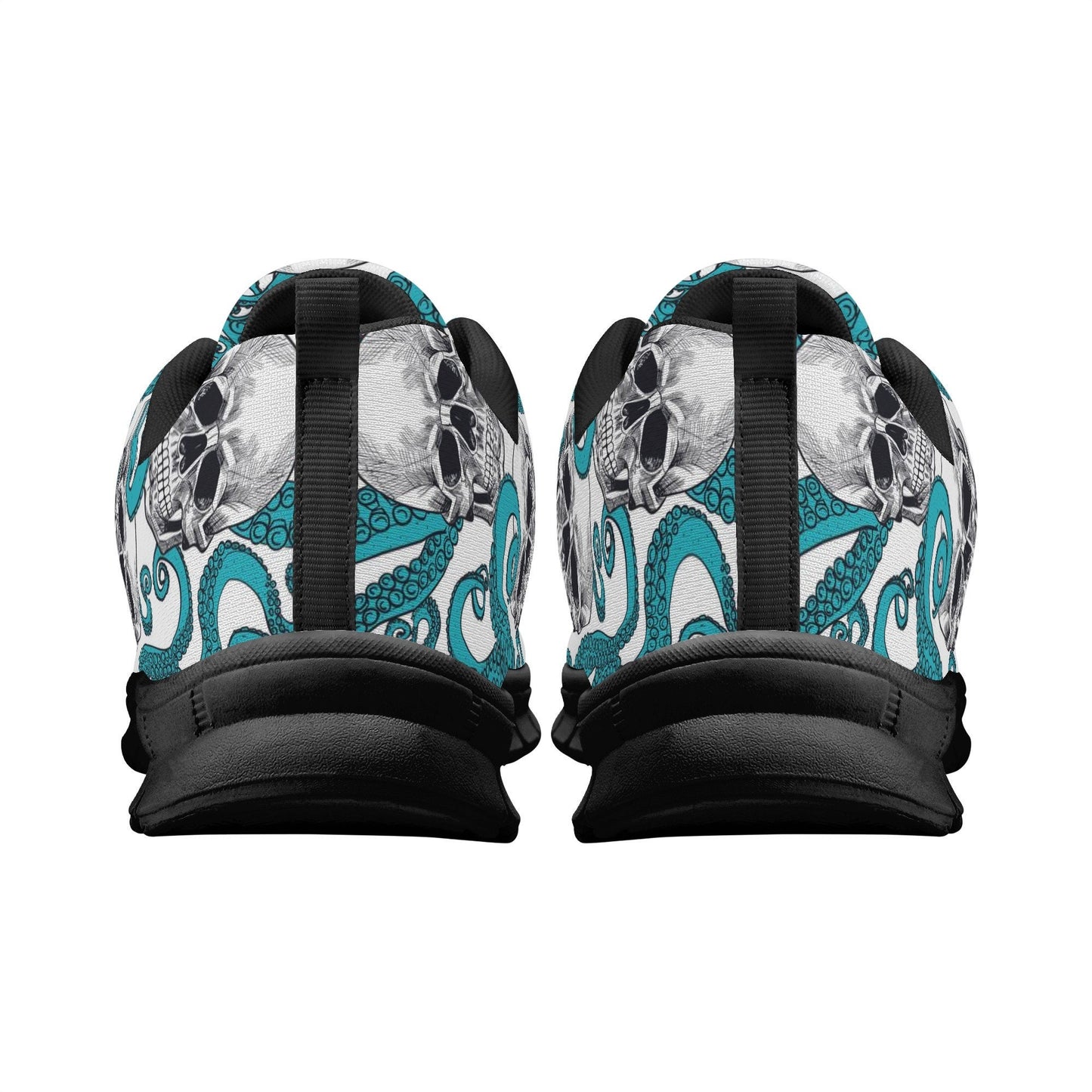 Reaper skull breathable sneakers, evil lifestyle footwear, halloween running sneakers, gothic skull running shoes, skeleton sneakers shoes