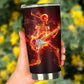 Motorcycle skull tumbler cup mug, skeleton tumblr, christmas skull beer mug, rose skull cup, grim reaper mug, skull in fire tumblr mug cup