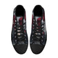 Gothic skull men shoes, evil high-top shoes, punisher skull shoes for him, skeleton high top shoes, death skull men shoes skull men sneakers