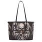 Evil travel bag, goth handbag, flaming skull purse, skeleton cosmetic bag, skeleton long wallet, skull in fire travel bag, christmas skull