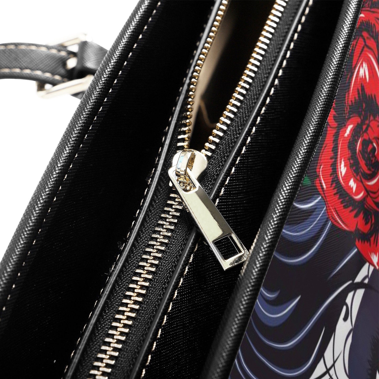 Mexican skull messenger bag, sugar skull travel bag, cinco de mayo skull travel bag, cinco de mayo skull wallet, floral sugar skull handbag